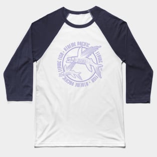 XtremePacific Flying Fish One Color Baseball T-Shirt